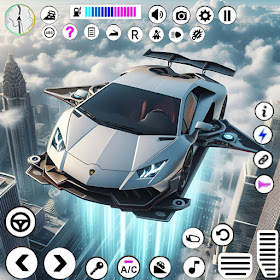 Flying Car Simulator Car Game