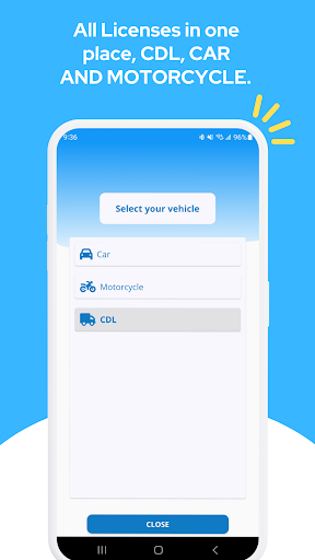 Android application DMV Study: Driver License Test screenshort