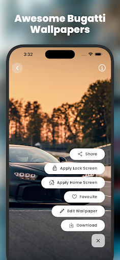 Screenshot of Car Wallpapers For Bugatti 4K