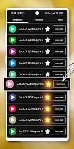 Ringtones for Galaxy s23 Ultra