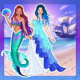 Mermaid Princess dress up icon