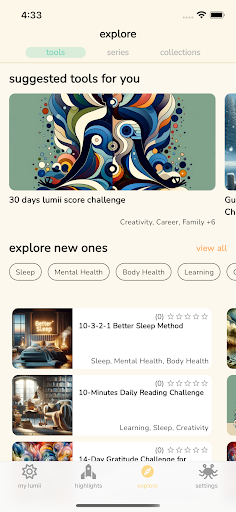 lumii.io dev Screen 2
