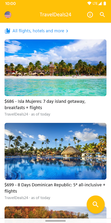 Cheap Hotels & Vacation Deals - 4.3.1 - (Android)