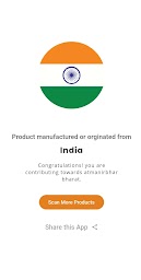 Made In Bharat - Barcode scan & Find Product Orign