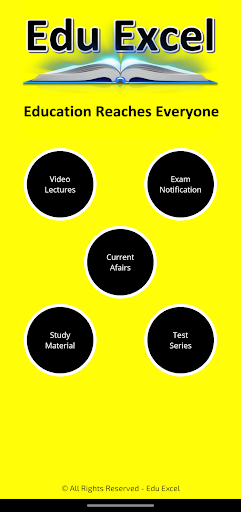Android application Excel SSC Coaching screenshort