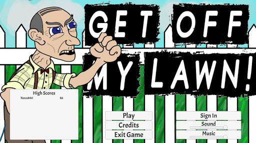 Android application Get Off My Lawn! screenshort