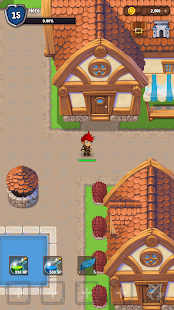 The Walking Hero (Auto Battle Idle RPG MMO Game) Varies with device screenshots 1