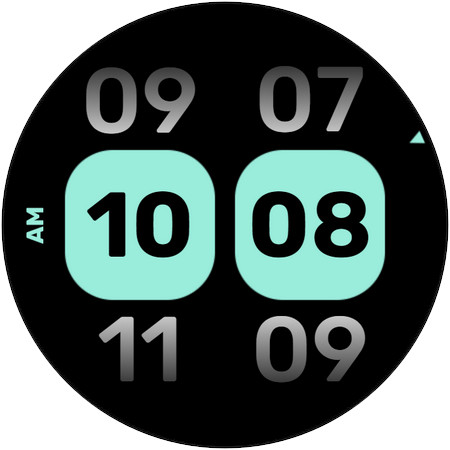 WES20 - TopBottom Watch Face Screen 3