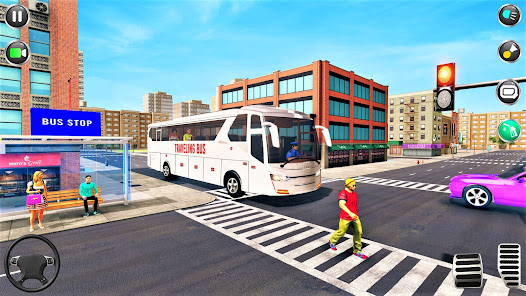 Bus Driving Simulator Bus game  screenshots 2