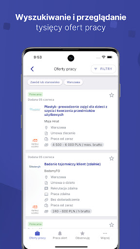 Aplikuj.pl - oferty pracy Screen 3