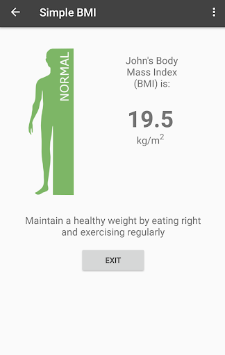 Simple BMI Screen 2