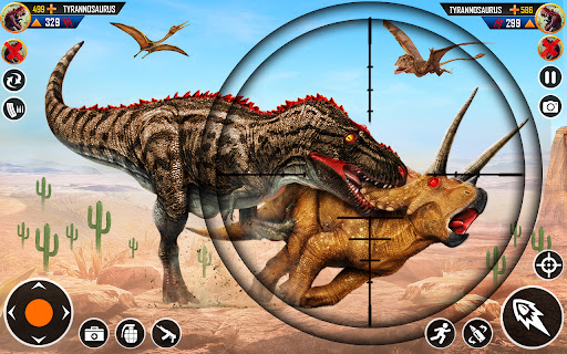 Dino Hunter Zoo Hunting Games  screenshots 2
