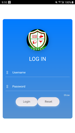Android application S.S.S HIGHER SECONDARY SCHOOL screenshort