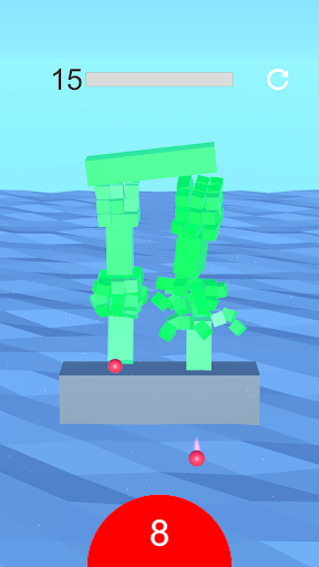 Android application Cubes Falling screenshort
