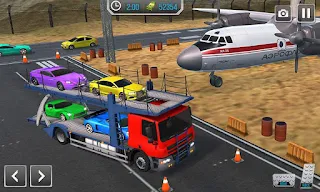 Robot Car Transporter Truck - Screenshot 2