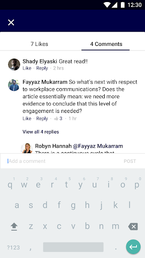 Android application Social Legends screenshort