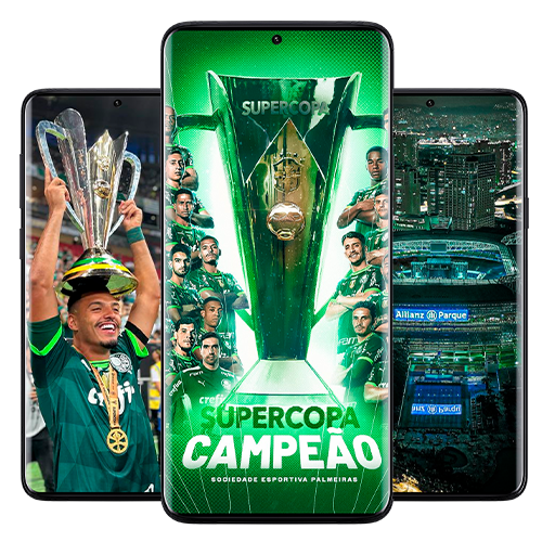 Palmeiras Wallpaper 4k 2023 logo