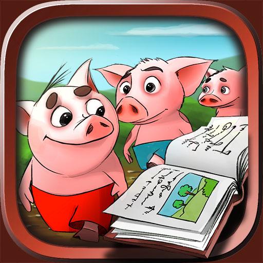 Three little pigs - Tales & in  Icon
