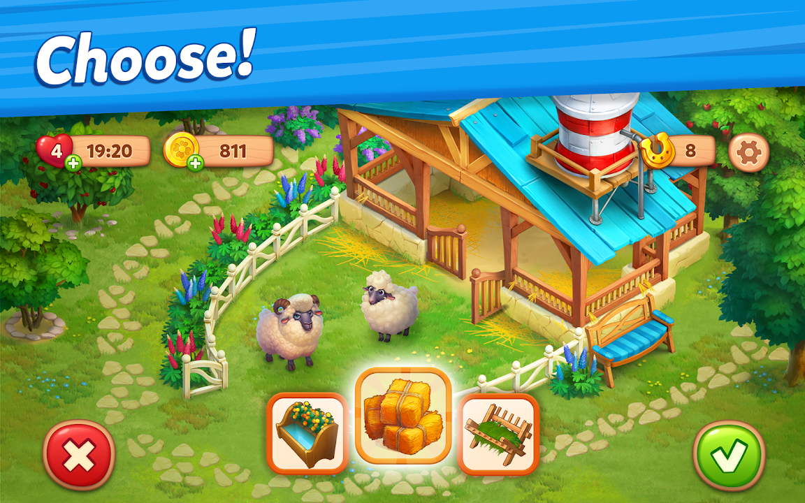 Download Farmscapes (MOD Unlimited Horseshoes)