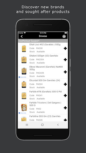 Amato Food Products Screen 3