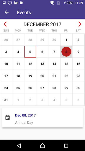 Parent App - WebFills SMS Screen 3