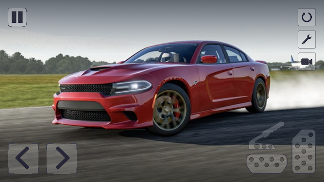 #1. Dodge Charger SRT: Muscle Car (Android) By: Rect Race Games