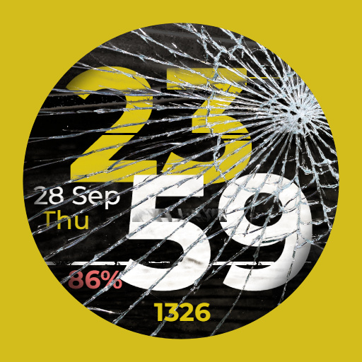 Get CC Broken Watch Face for Android Aso Report