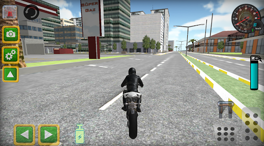 Simulador de juego de motos