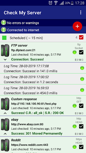 Check My Server Screen 2