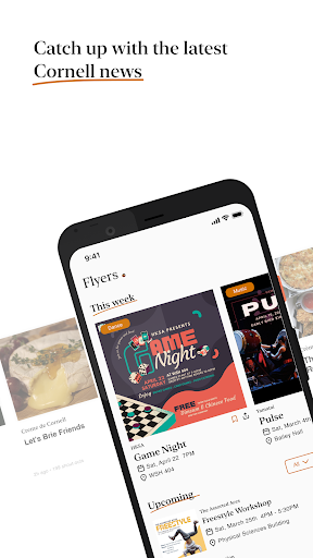 Android application Volume - Cornell News screenshort