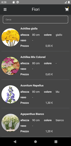 Android application NA.OR. screenshort