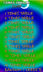 Times Tables Clap