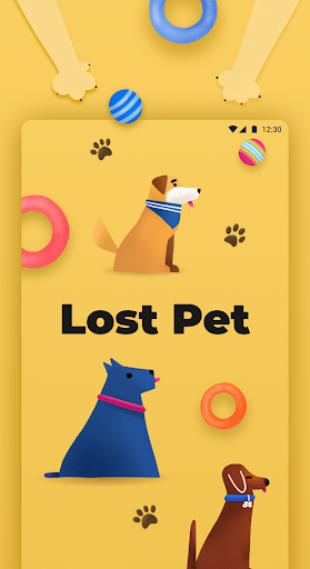 Android application Lost Pet — find my lost pet screenshort