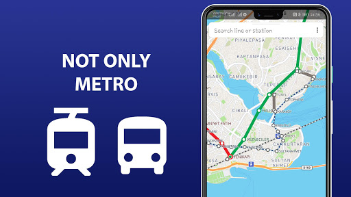 Public transport map Istanbul Screen 2