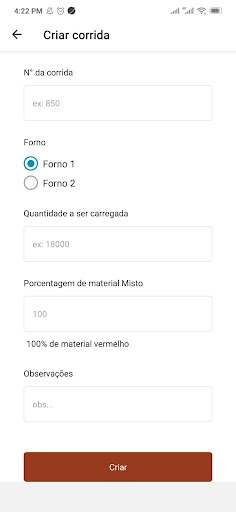 Gestão Corrida Screen 2