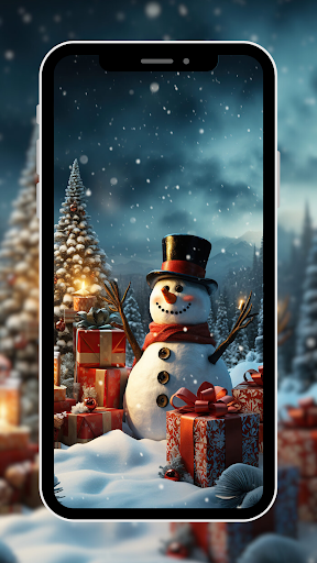 Android application Christmas wallpaper screenshort