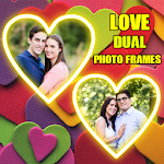 Cover Image of Скачать Love Dual Photo Frames  APK