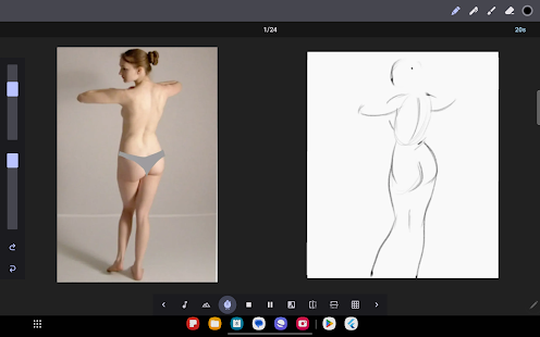 Gesture Drawing Practice Capture d'écran
