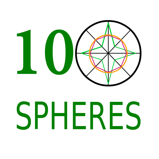 Wheel of life 10 spheres logo