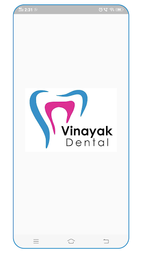 Android application Vinayak Dental Hospital screenshort