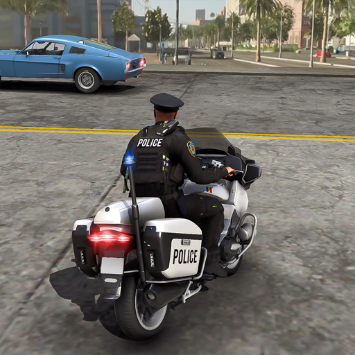 US Police Bike Cop Sim Games
