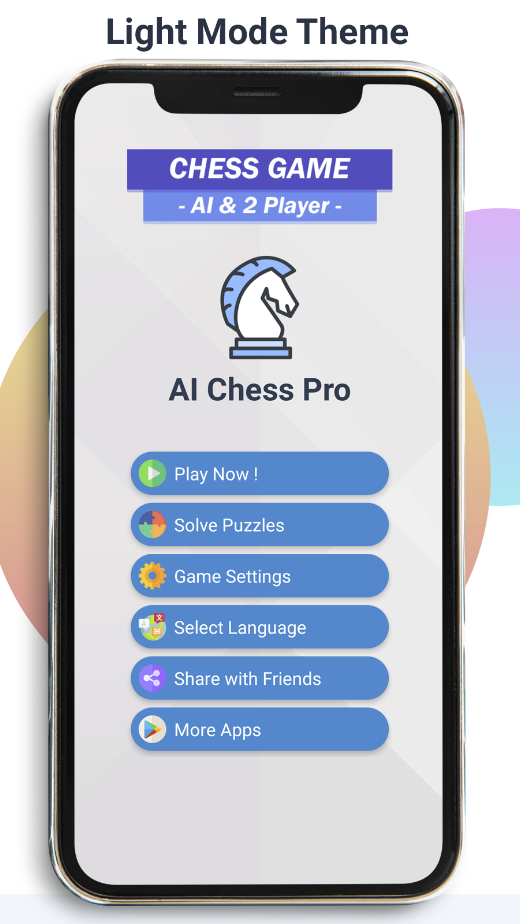 Android application Chess Pro (2 Player & AI) screenshot