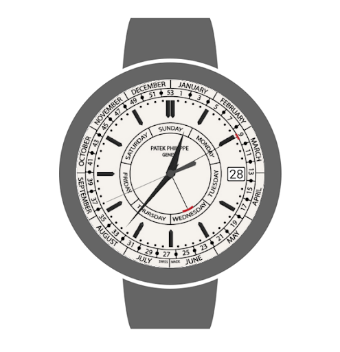 Android application Patek Phillipe 5212 screenshort