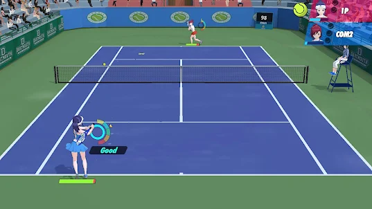 Tennis League: 3D online