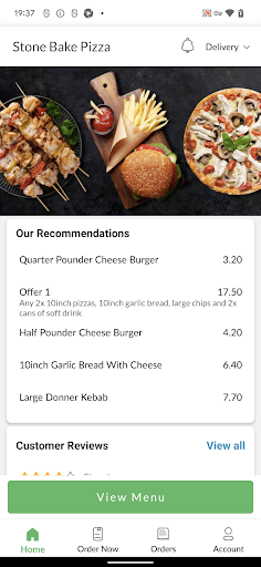 Stone Bake Pizza Screen 2