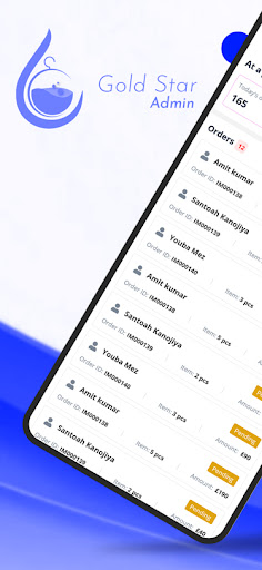 Android application Gold Star Dry Cleaner Admin screenshort