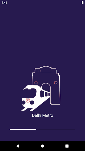 Android application Metro Route ,Map and Fare screenshort
