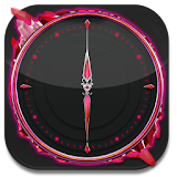 Pink Diamond Clock icon