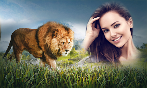 Android application Wild Animal Photo Frames screenshort