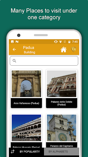 Padua Travel & Explore, Offlin Screen 3